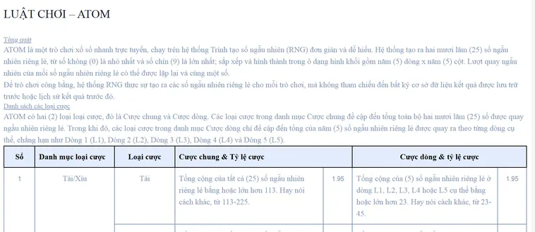 Quay Số Atom Tại Bin88 Nhận Thưởng Siêu Tốc Với Tỷ Lệ Ăn 98 Phần Trăm