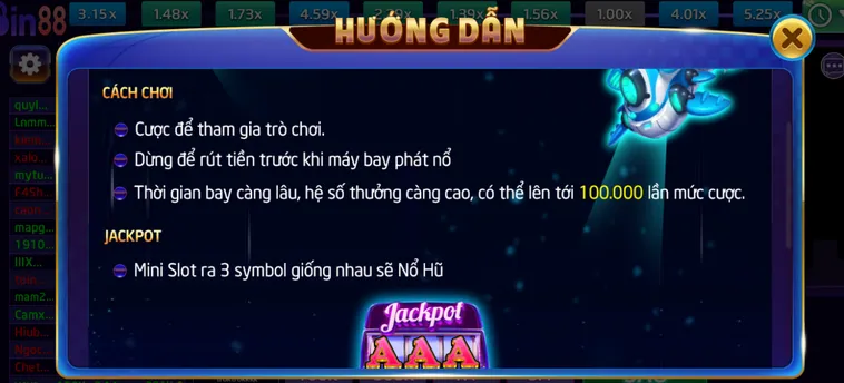 Trải Nghiệm Game Nhanh Aviator Tại Bin88 Bay Cao Cùng Thưởng Jackpot Khủng