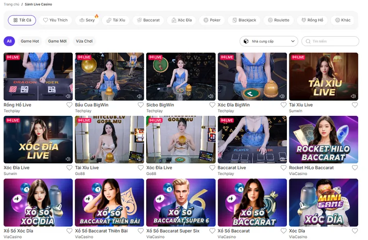 Live Casino Bin88 Tham Gia Sòng Bài Trực Tuyến Nhận Thưởng Ngay