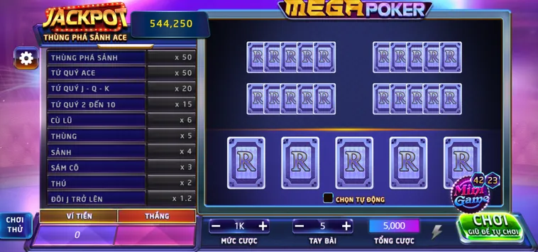 Trải Nghiệm Mega Poker Tại Bin88 Nhận Ngay Thưởng Lớn Và Ưu Đãi Cực Khủng