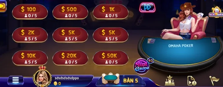 Poker Omaha Tại Bin88 Thắng Lớn Với 4 Lá Bài Nhận Ngay 2 Triệu Đồng
