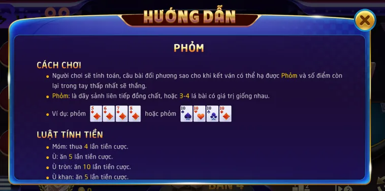 Phỏm Bin88 Chinh Phục Game Bài Chiến Thuật Với Tỷ Lệ Ăn 1 Ăn 95