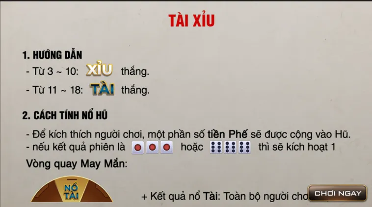 Game Nhanh Tài Xỉu Mini Tại Bin88 Nhận Thưởng 98 Phần Trăm Trong 60 Giây